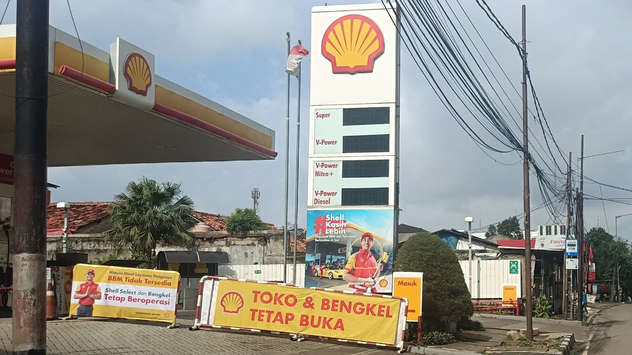 Daftar Terbaru SPBU Shell yang Masih Punya Stok BBM Shell Super