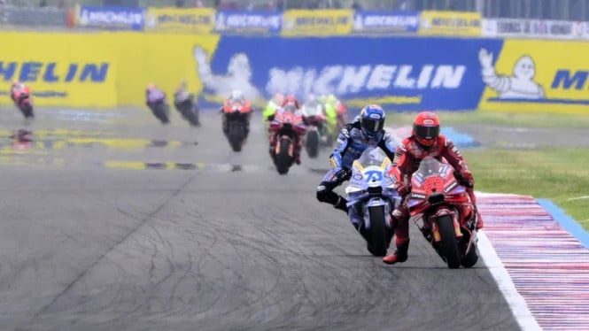 Hasil Kualifikasi MotoGP Aragon 2025 Marc Marquez Tak Tersentuh, Fabio Quartararo Bangkit