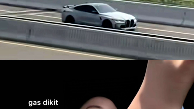 BMW, BMW M4, Adu Cepat dengan Whoosh, Pengemudi BMW M4 Ini Kena Hujat Netizen