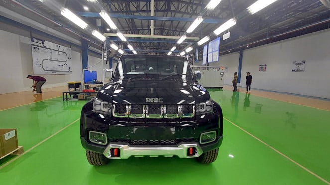BAIC BJ40 Plus Rakitan Lokal Rp698 Juta, Model Hybrid Menyusul