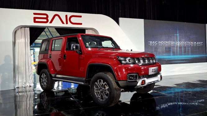 BAIC BJ40 Plus Rakitan Lokal Rp698 Juta, Model Hybrid Menyusul
