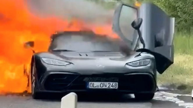 Mobil Super Langka Ini Meledak hingga Ludes Terbakar, Penyebab Masih Misterius