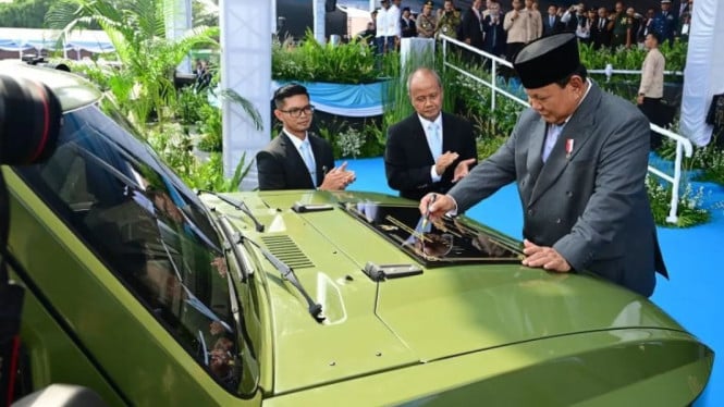 Pindad Luncurkan Mobil Taktis Baru Bertenaga Listrik, Dinamai Pandu