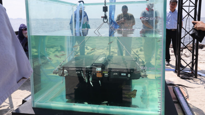 Direndam Air Laut Selama 53 Jam Baterai Chery Tiggo 8 CSH Berfungsi Normal