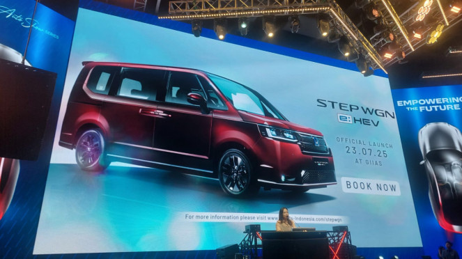 Honda Step WGN e:HEV Meluncur di GIIAS 2025, Pemesanan Resmi Dibuka
