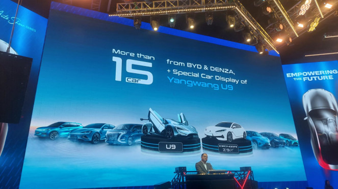 Mobil Listrik BYD yang Bisa Melompat-lompat Hadir di GIIAS 2025