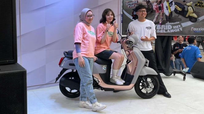 Yamaha Fazzio Hybrid Baru Hadir di Jakarta Fair Kemayoran 2025, Siap Menggoda Gen Z