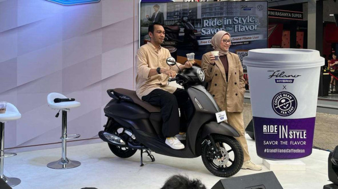 Yamaha Fazzio Hybrid Baru Hadir di Jakarta Fair Kemayoran 2025, Siap Menggoda Gen Z