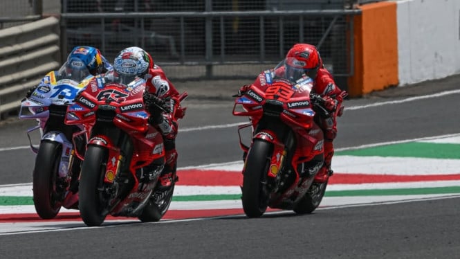 Marc Marquez, Marquez, Biang Kerok yang Bikin Start Marc Marquez Lemot Sampai Disusul Pecco Bagnaia