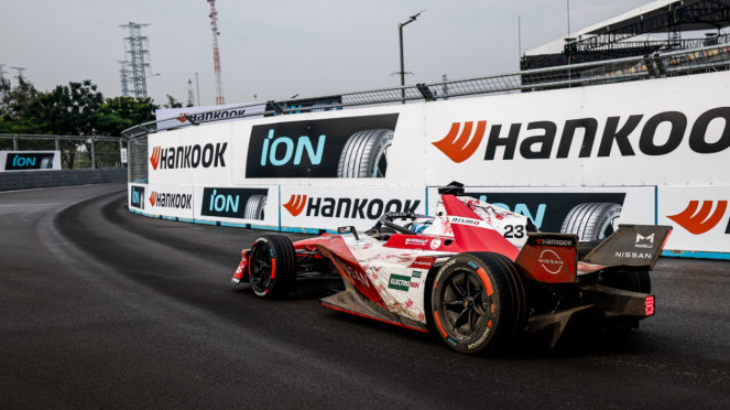 Ketangguhan Nissan Teruji di Tengah Panas dan Tekanan Formula E Jakarta 2025