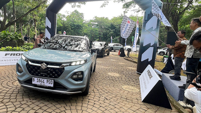 Suzuki Fronx Mulai Seliweran di Jakarta