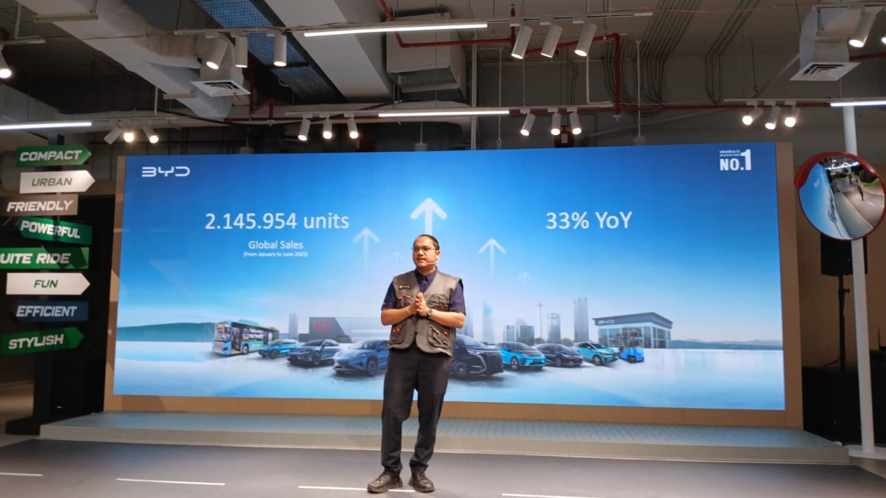 BYD, BYD Kuasai 54 Persen Pasar Kendaraan EV di Indonesia