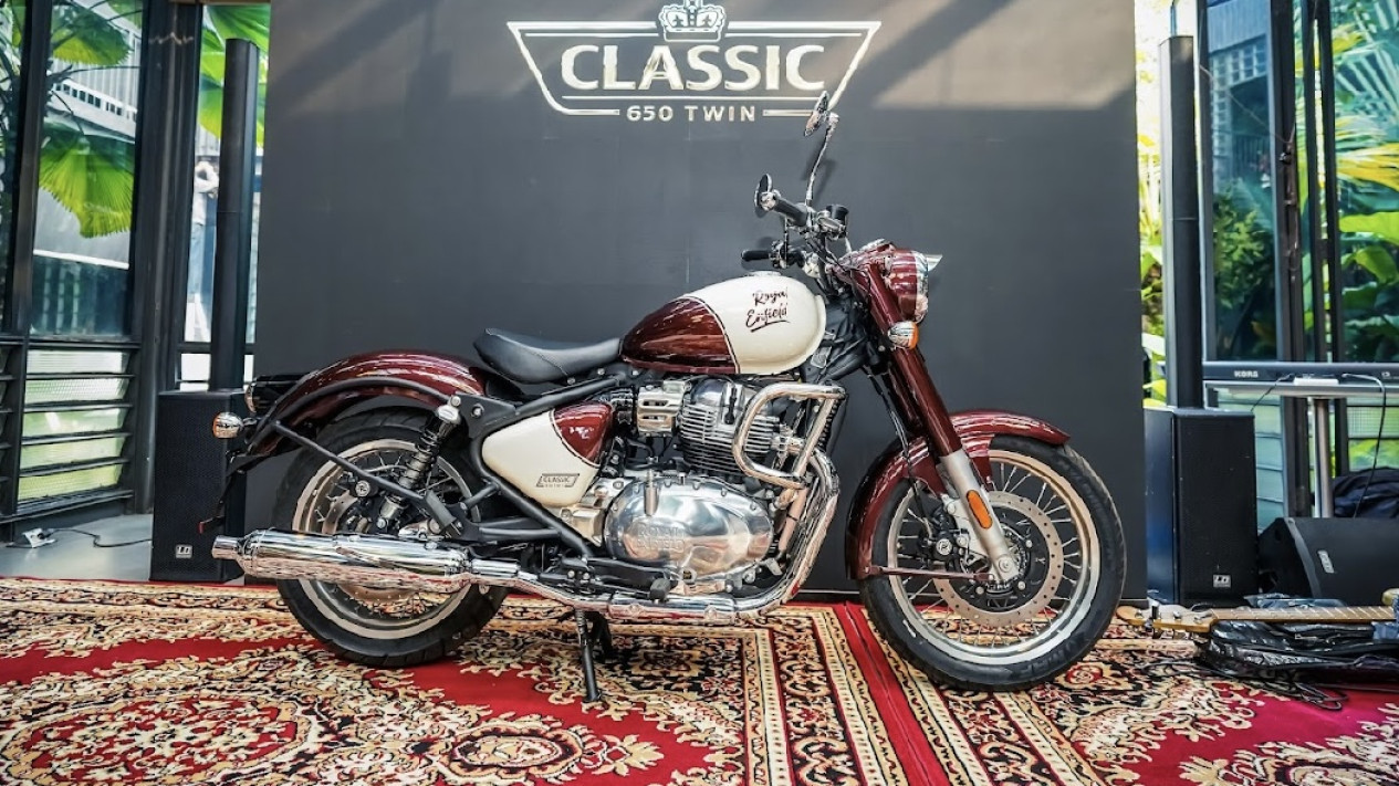 Wuling, Motor Klasik Royal Enfield Classic 650 Rilis, Banderolnya Saingi Wuling Air ev