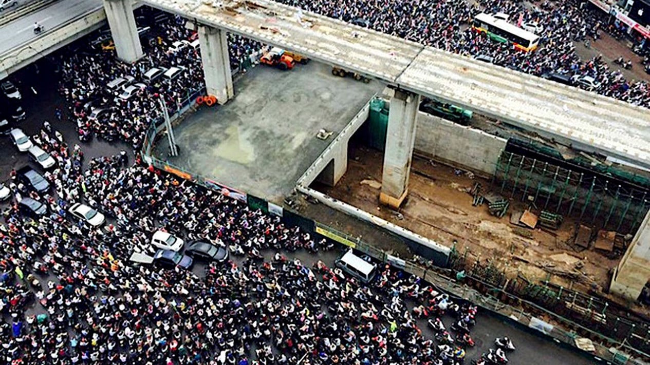 Mulai Tahun Depan Motor Bensin Dilarang Masuk Pusat Kota