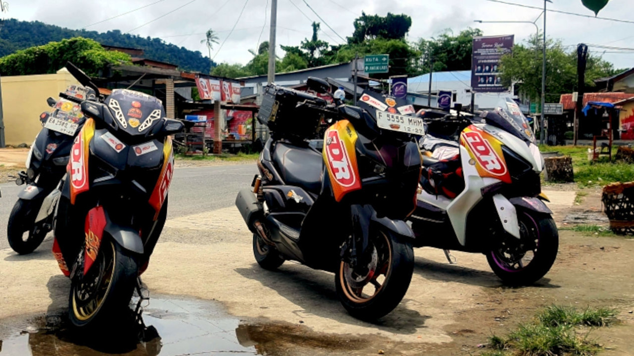 Mau Bikin Ban Motor Terlihat Kekar, Simak Panduannya
