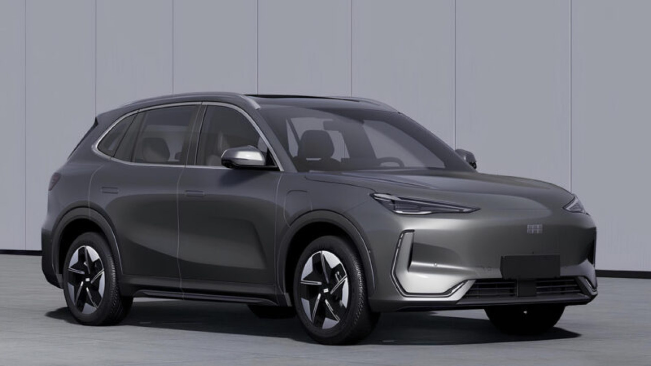 Geely, SUV Listrik Geely EX5 Diperbarui, Jarak Tempuh Naik Jadi 610 Km