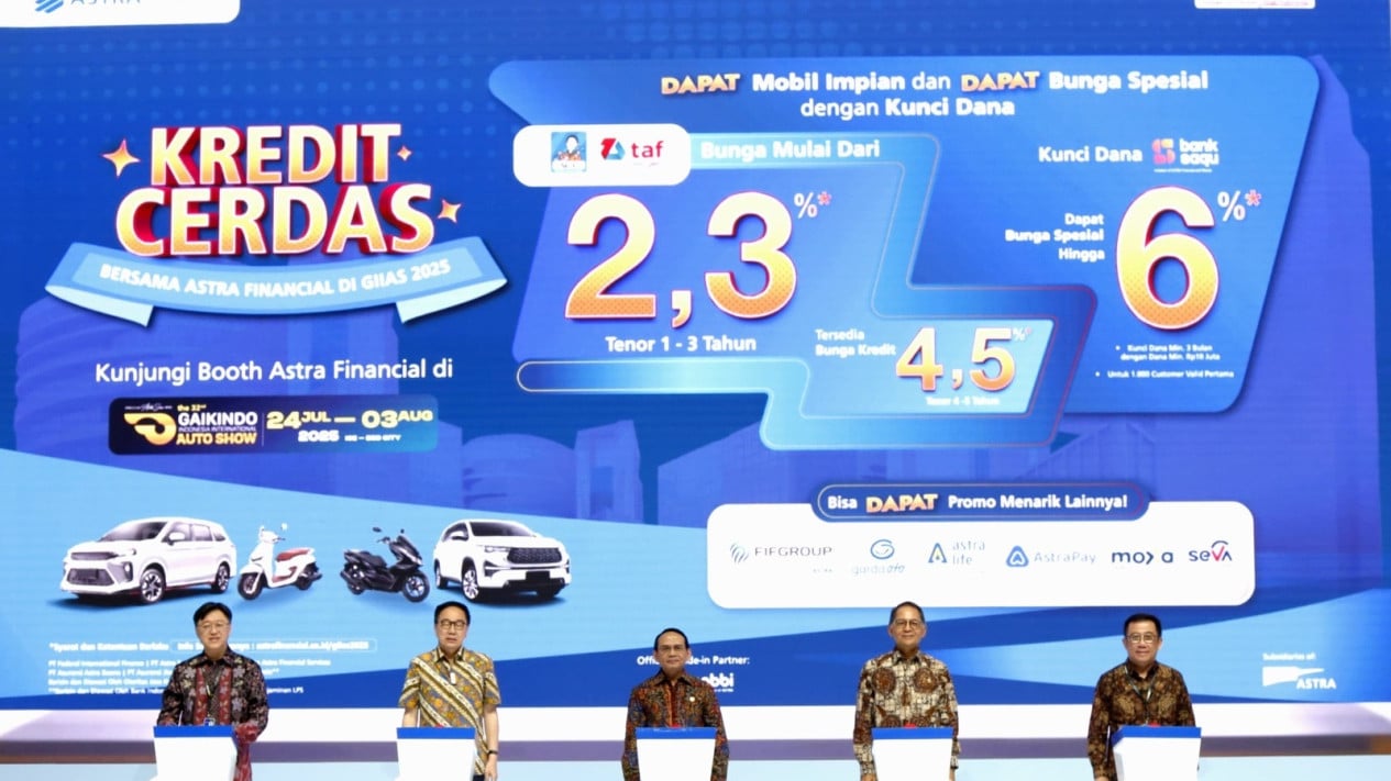 Astra Financial Banjir Promo di GIIAS 2025, Kredit Mobil Bisa Dapat Cashback Jutaan