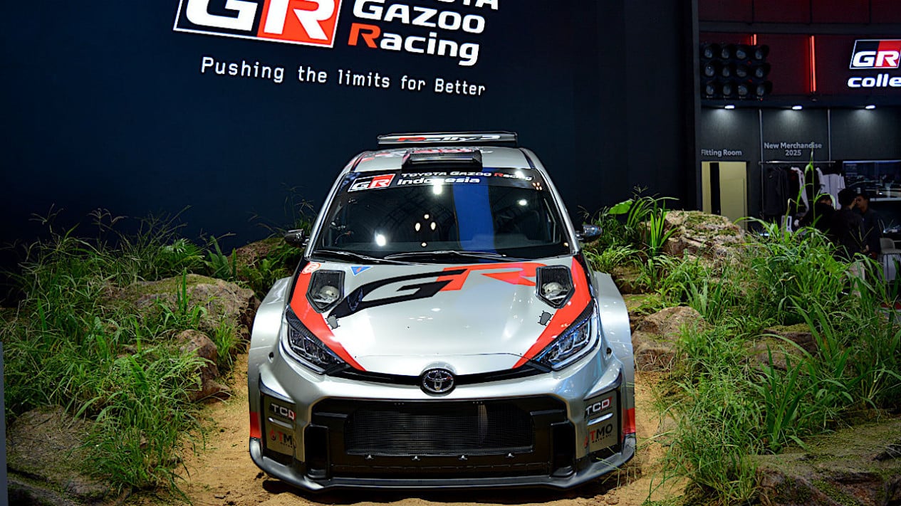 Divisi Balap Toyota Bikin Gebrakan di GIIAS 2025