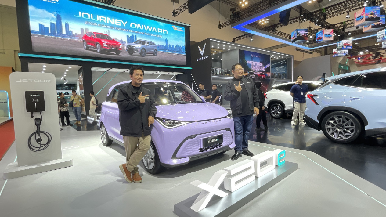 Jetour, Jetour X20e Mejeng di GIIAS 2025, Punya Jarak Tempuh hingga 400 Km