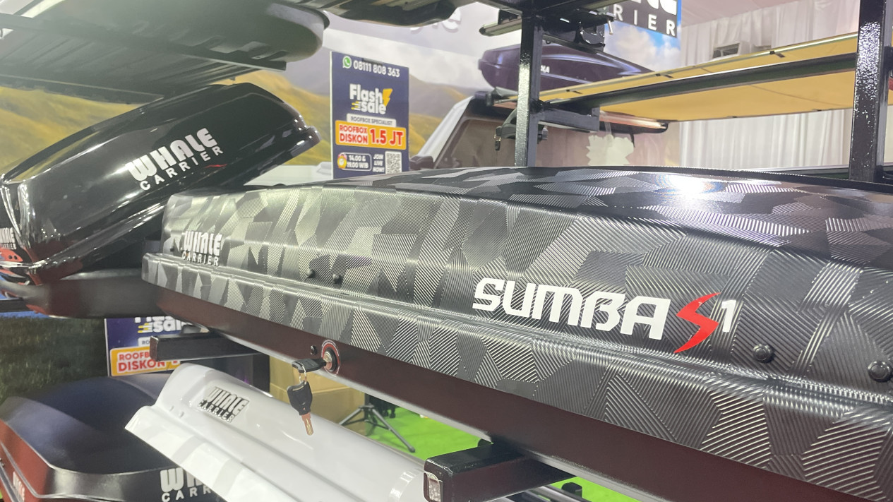 Harga dan Spesifikasi Roof Box Sumba S1, Buat Bagasi Tambahan Mobil