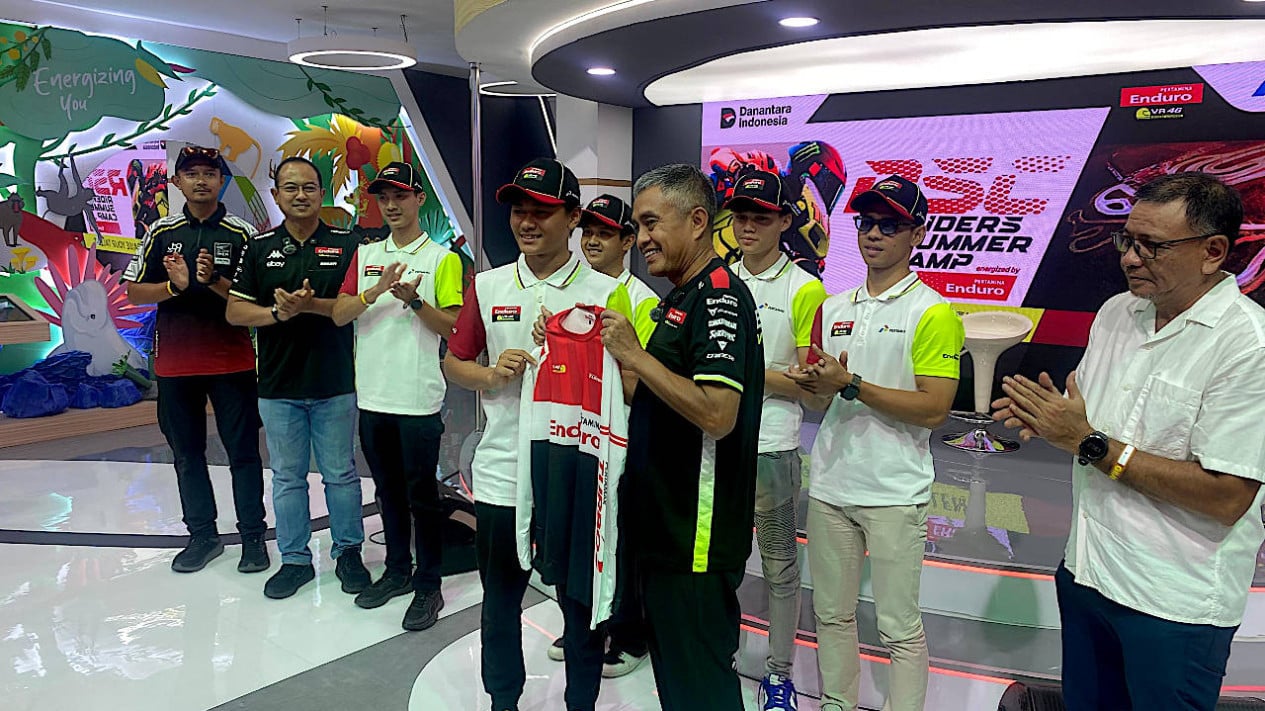Valentino Rossi, Pertamina Enduro Kirim Pembalap Muda ke Akademi Valentino Rossi