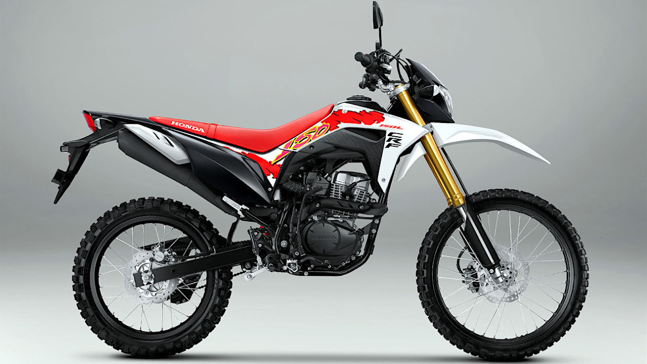 Tampil dengan Warna Unik, Segini Harga Honda CRF150L Baru