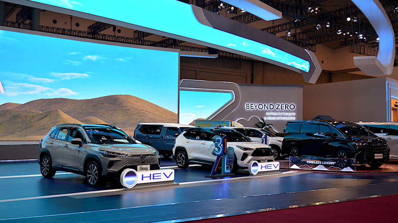Toyota, 8 Hari di GIIAS 2025, Mobil Toyota Laku Sebanyak Ini