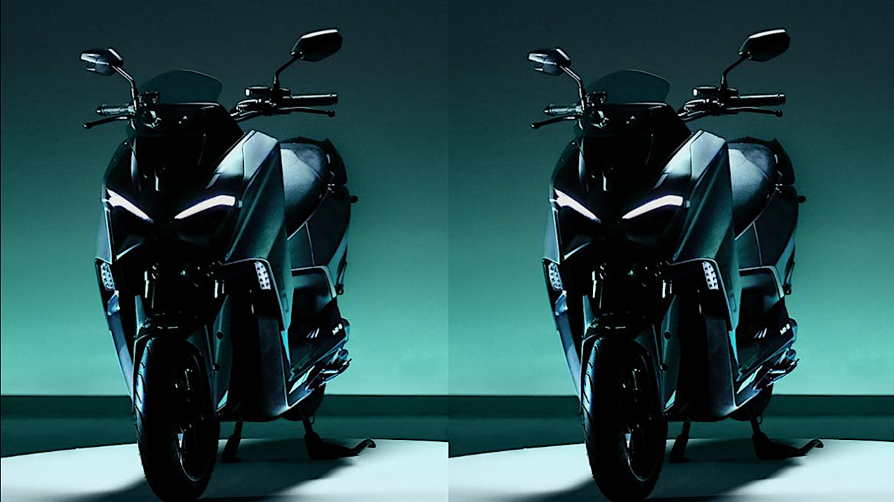 TVS M1-S, Skuter Listrik Baru dengan Tampilan Sporty dan Tenaga 16 HP
