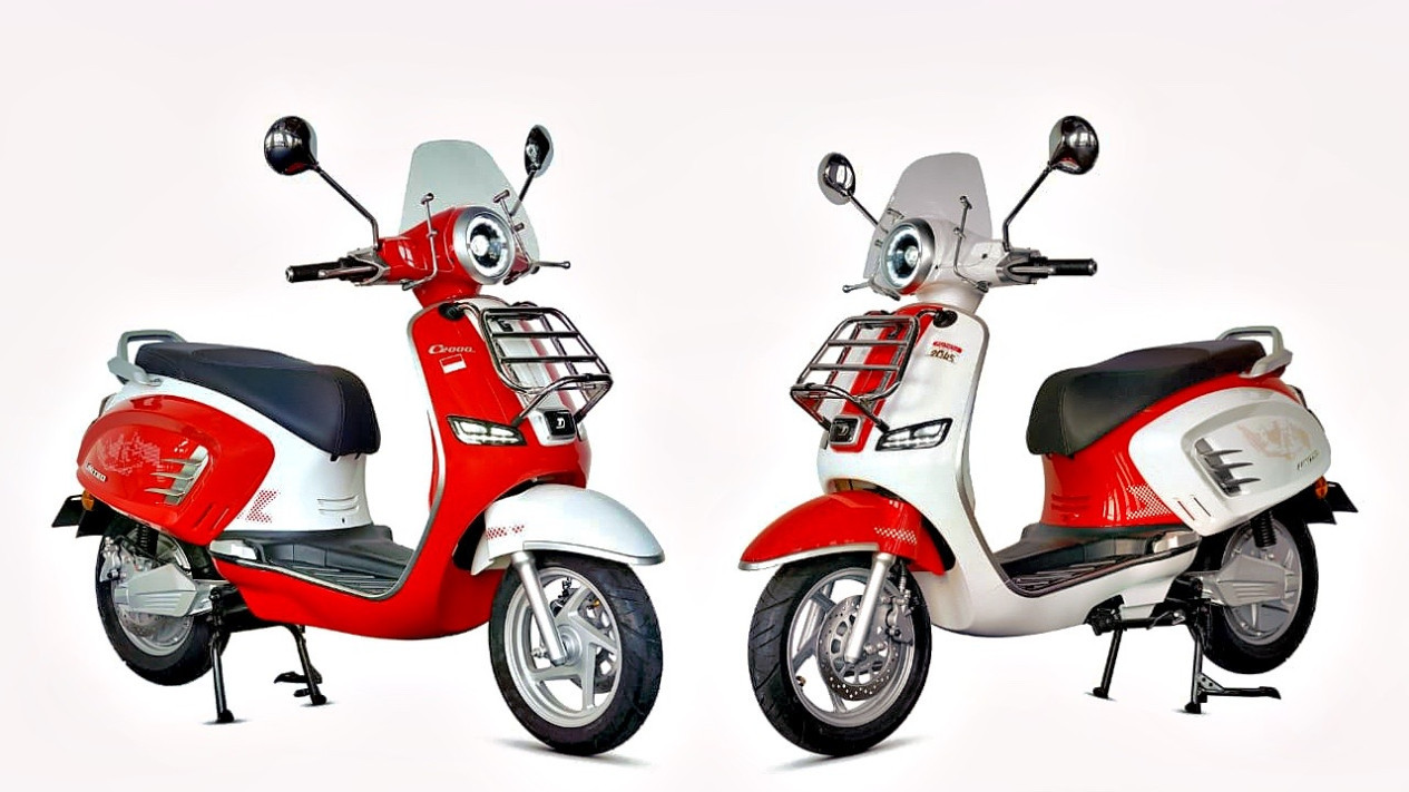 Motor Listrik Bertema HUT RI Ini Dijual Terbatas