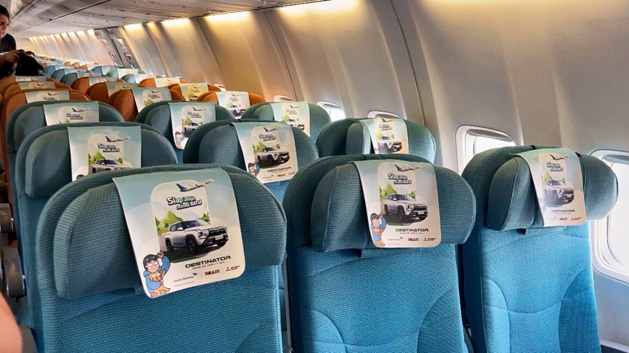 Mitsubishi, Mitsubishi Destinator, Mitsubishi Destinator Ikut Terbang di Langit Bali Lewat Kolaborasi Garuda Indonesia dan Tahilalats