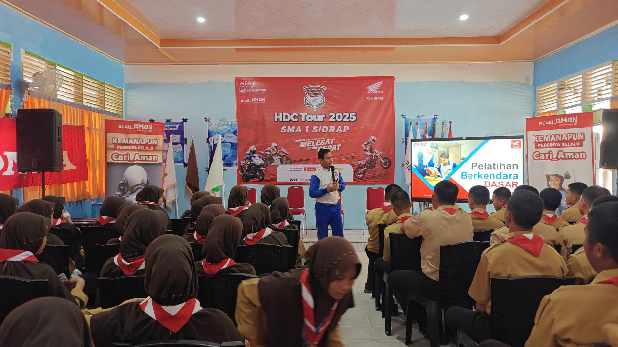 Honda Kenalkan Dunia Balap ke Kaum Pelajar