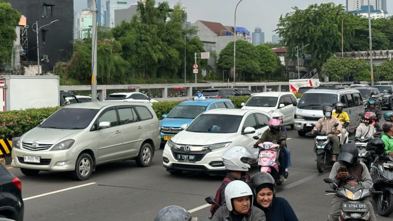 Warga Mulai Mudik, Begini Kondisi Lalu Lintas Jakarta Hari Ini