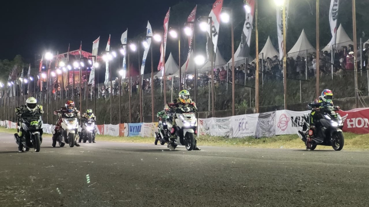 Kelas Vario Ramaikan Seri Pamungkas Honda Dream Cup 2025 di Sidrap