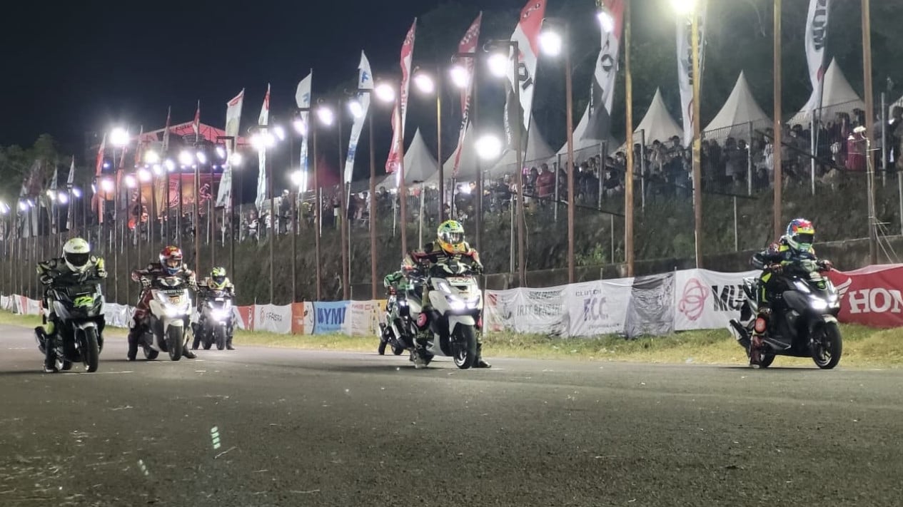 Kelas Vario Ramaikan Seri Pamungkas Honda Dream Cup 2025 di Sidrap