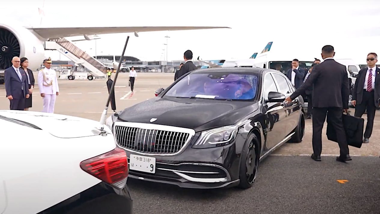 Kerennya Mobil Presiden Prabowo saat Lawatan ke Jepang