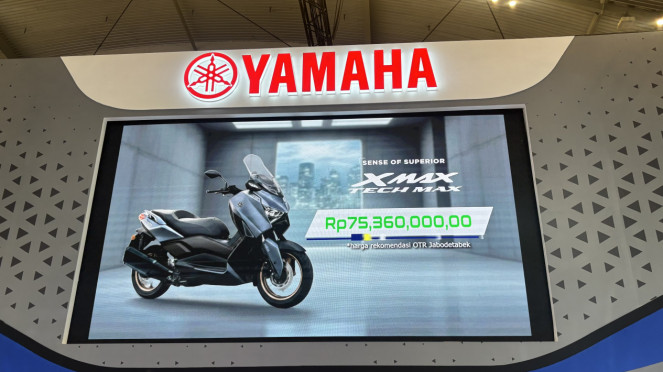 Yamaha Luncurkan Xmax Tech Max Terbaru Seharga Rp75 Juta, Intip Perubahannya Di sini!