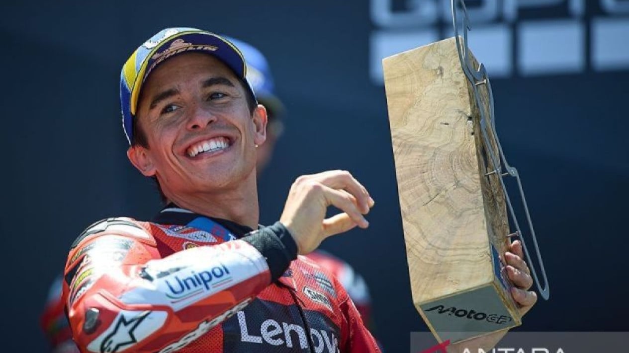 Jatuh Bangun Marc Marquez Demi Sabet Gelar Juara Bersama Ducati