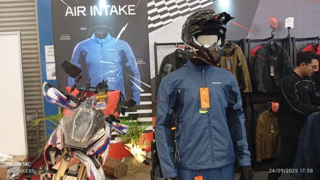 Touring, Respiro Hadirkan Gear Touring Tropis, Air Intake N Jadi Highlight
