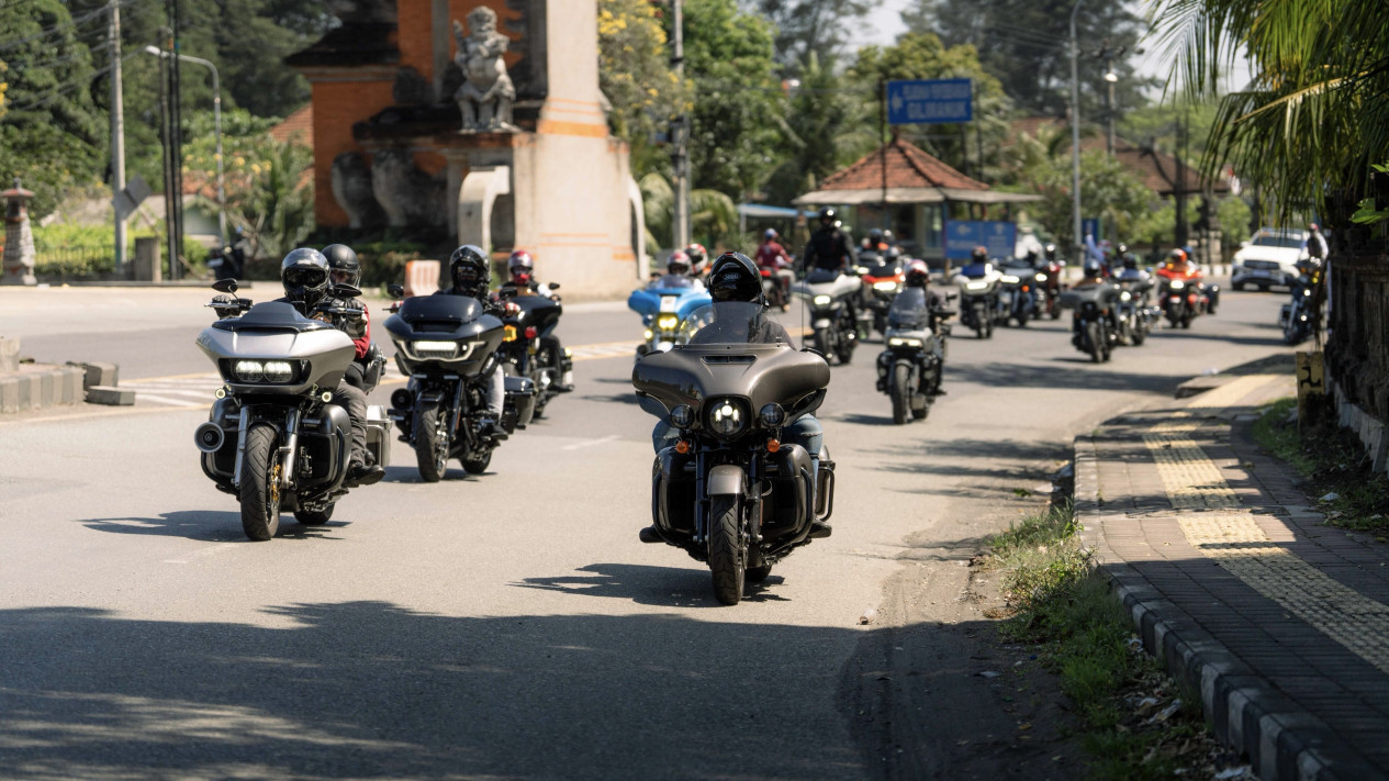 Revival Kedua, Bikers Harley HOG Jakarta Gaspol Ribuan Km