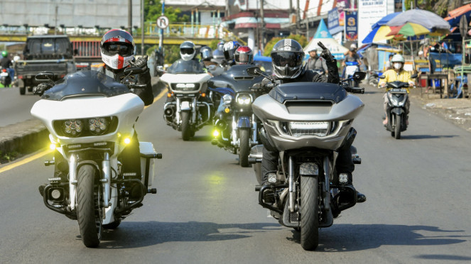 Revival Kedua, Bikers Harley HOG Jakarta Gaspol Ribuan Km