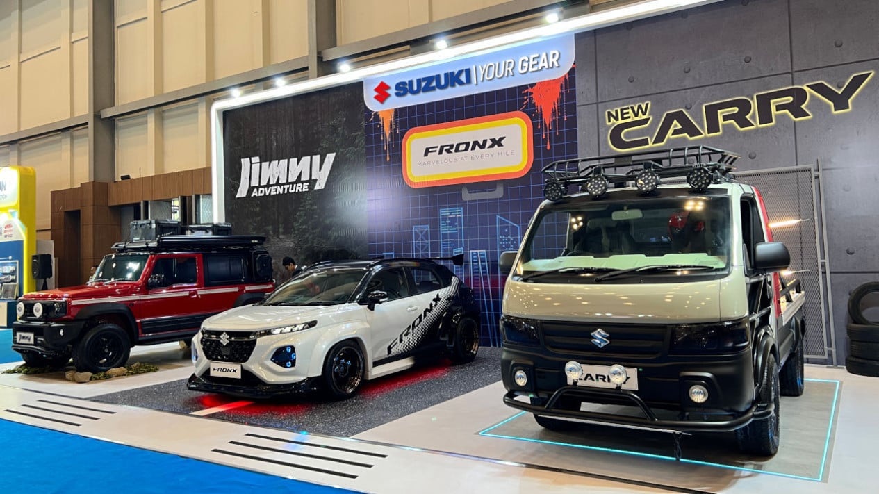 Suzuki , Suzuki Tampilkan Tiga Mobil Beda Gaya di IMX 2025