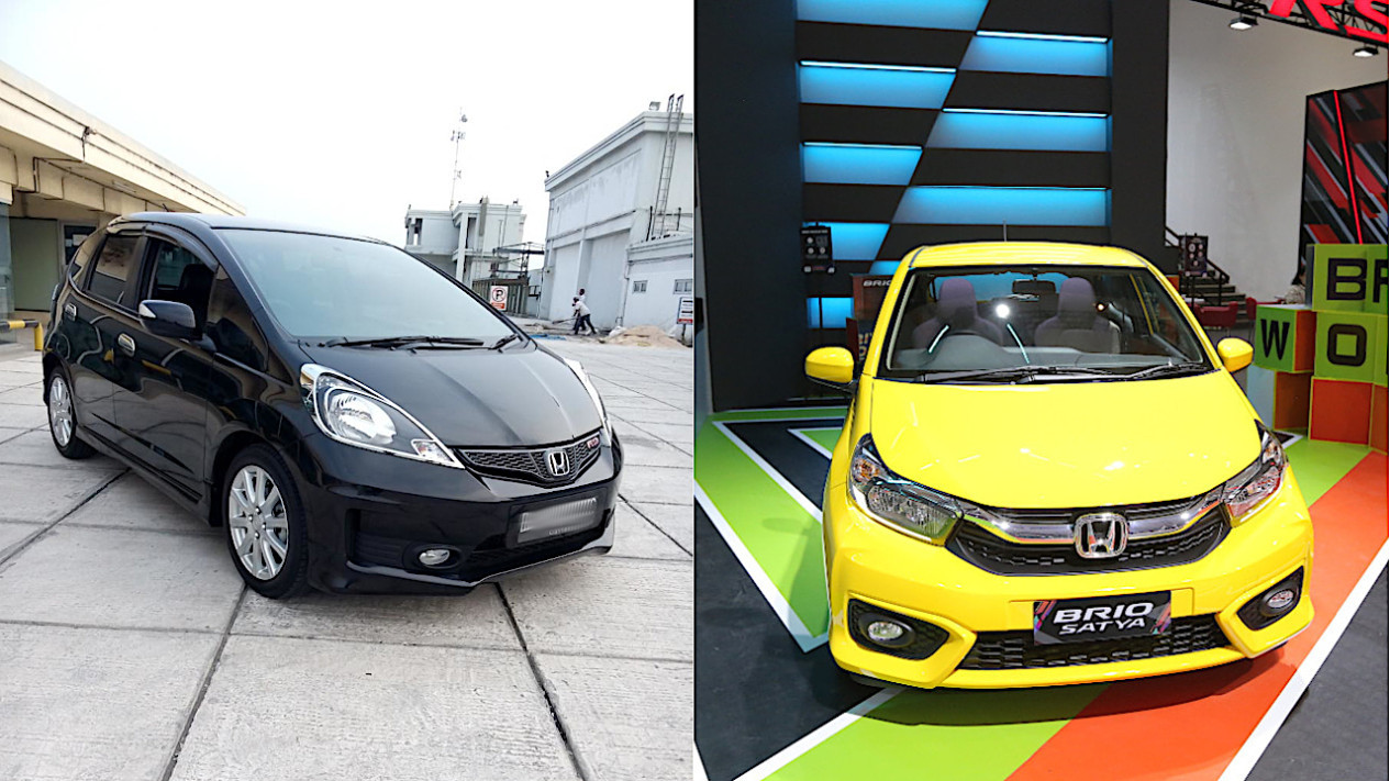 Honda, Honda Brio, Honda Jazz, Honda Jazz Bekas atau Brio Baru, Mana yang Lebih Worth It di 20225?