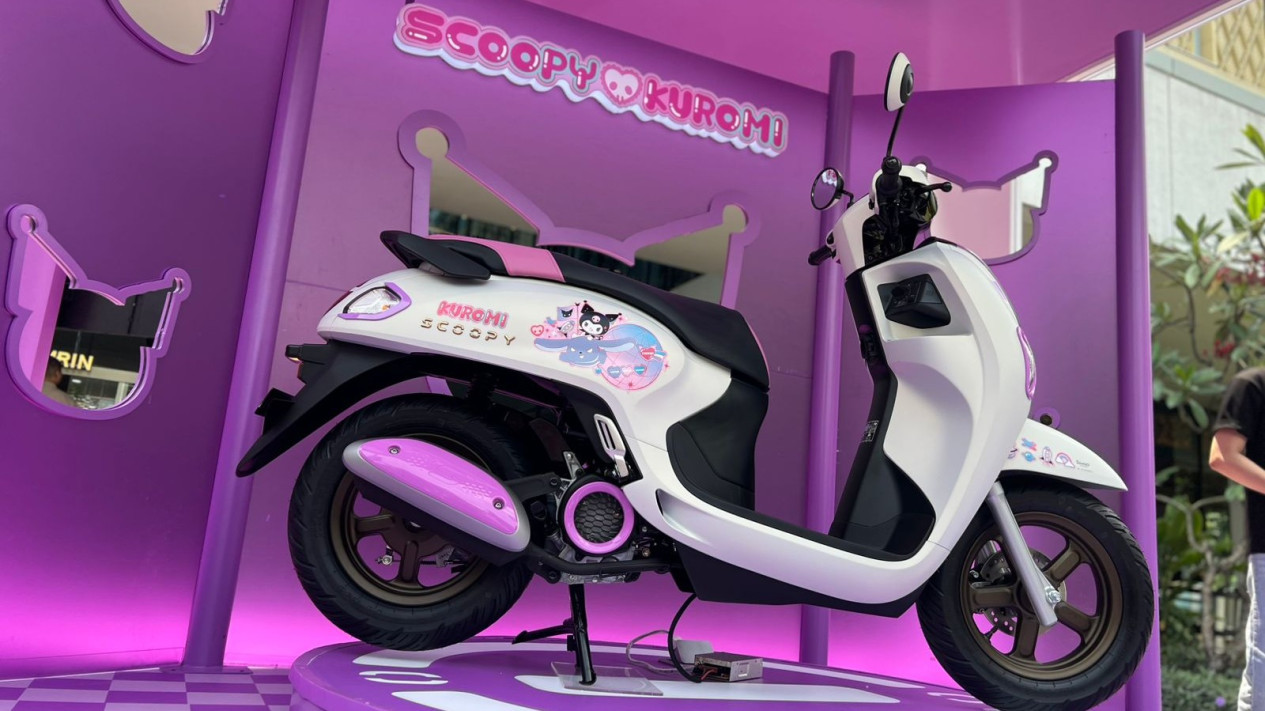Honda Scoopy Kuromi Limited Edition – Tampil Beda, Stylish, dan Kamu Banget!