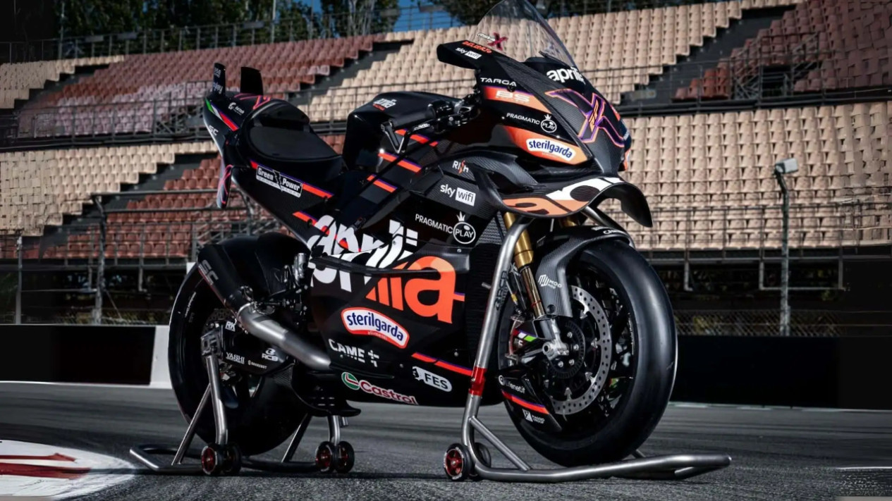 MotoGP, Motor Replika Aprilia MotoGP Ludes Terjual, Harganya Tembus Rp1,6 Miliar