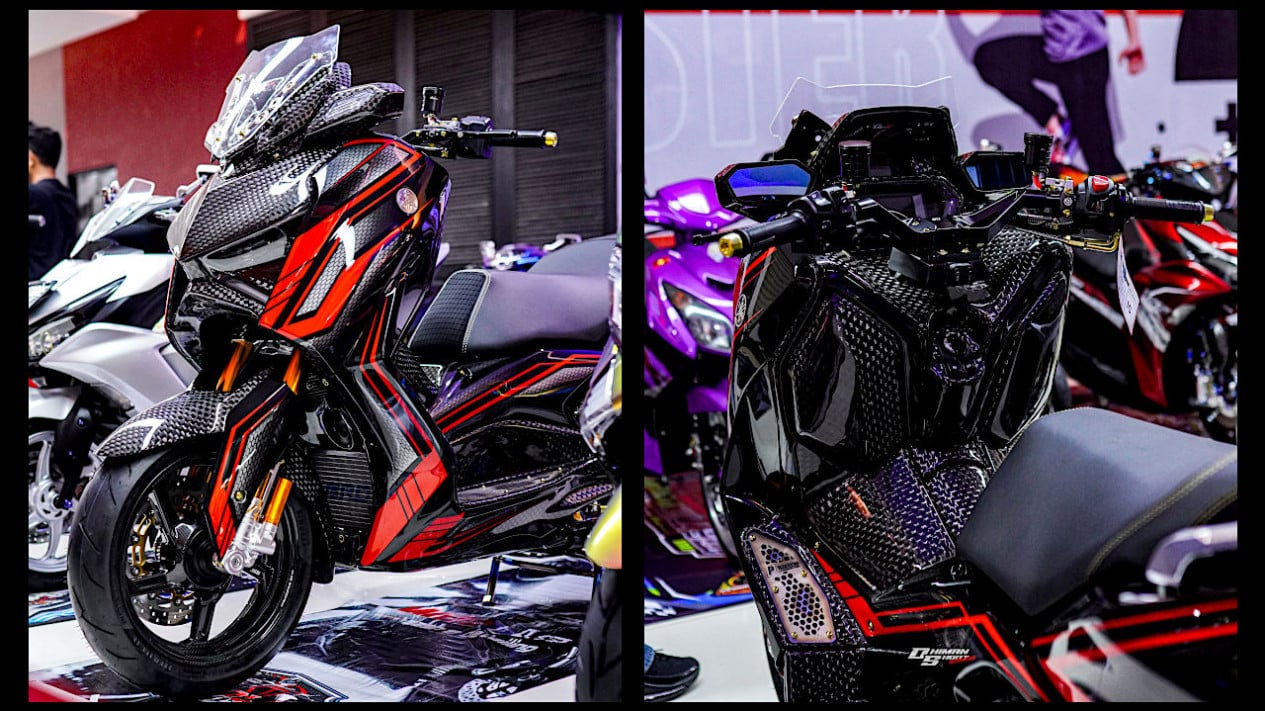 XMax Sultan Bikin Geger CustoMAXI 2025 Kalimantan