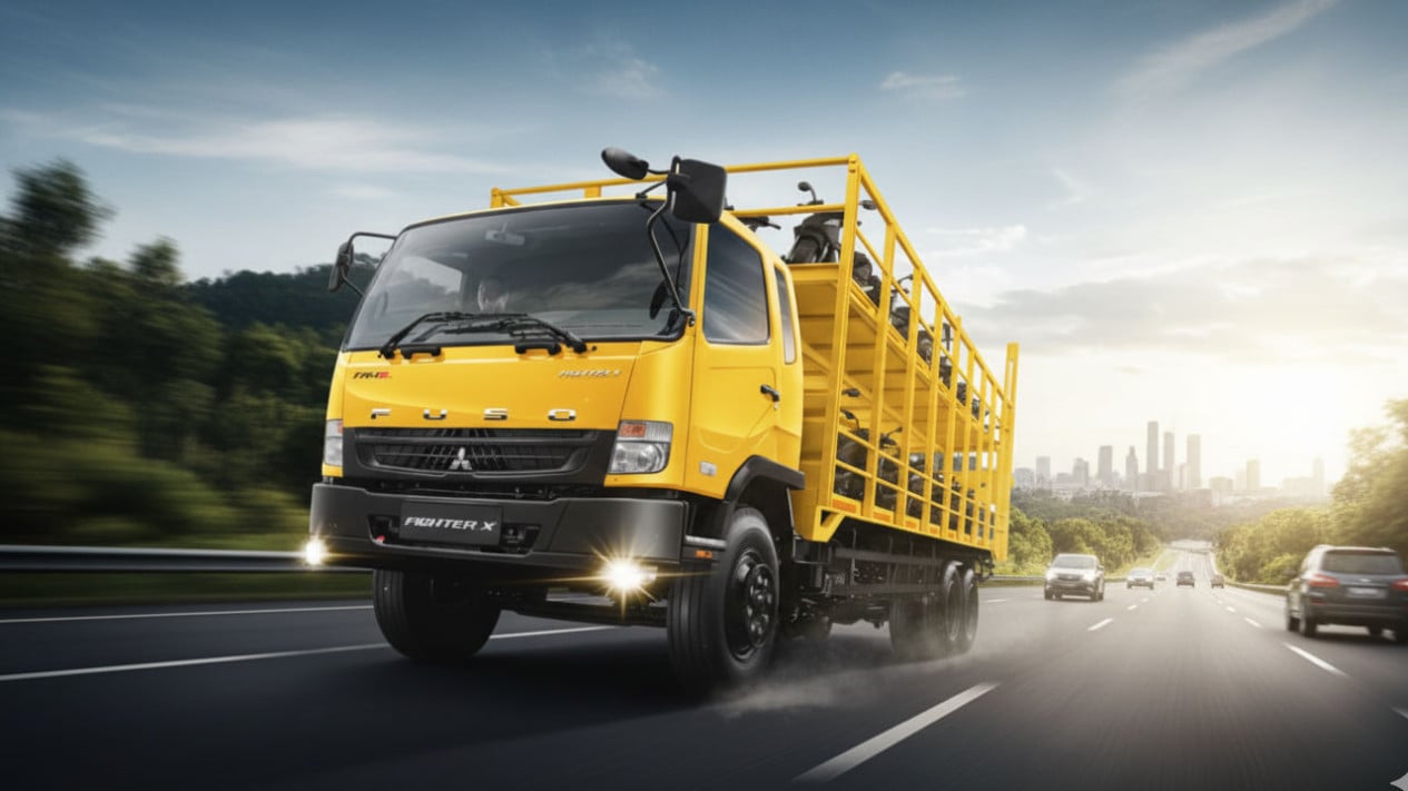 Fuso Kini Punya Truk Super Long