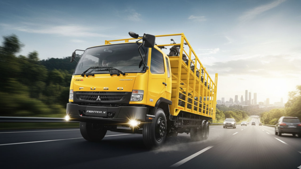 Fuso Kini Punya Truk Super Long