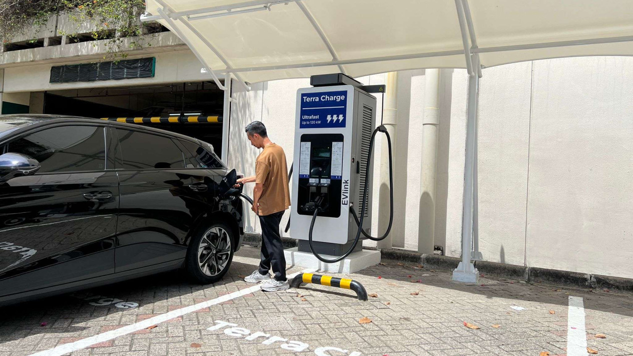 Jaringan SPKLU Semakin Banyak di Lokasi Strategis