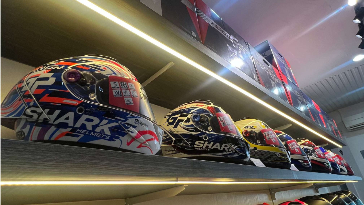 Diler Helm Shark Resmi Hadir di Indonesia