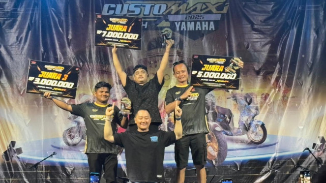 XMAX Rp400 Juta Jadi Pusat Perhatian di CustoMAXI 2025 Aceh